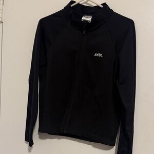 AYBL women’s Black Zip-Up Jacket